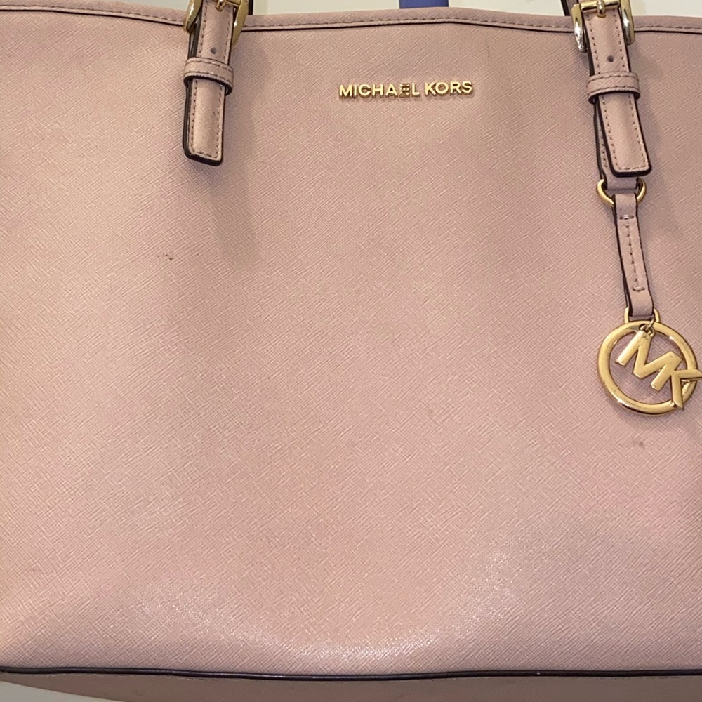 Pink Michael Kors Tote